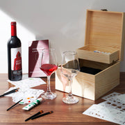 Wine Glass Painting Gift Set - Two 12 OZ Glasses - Art Glass Haven