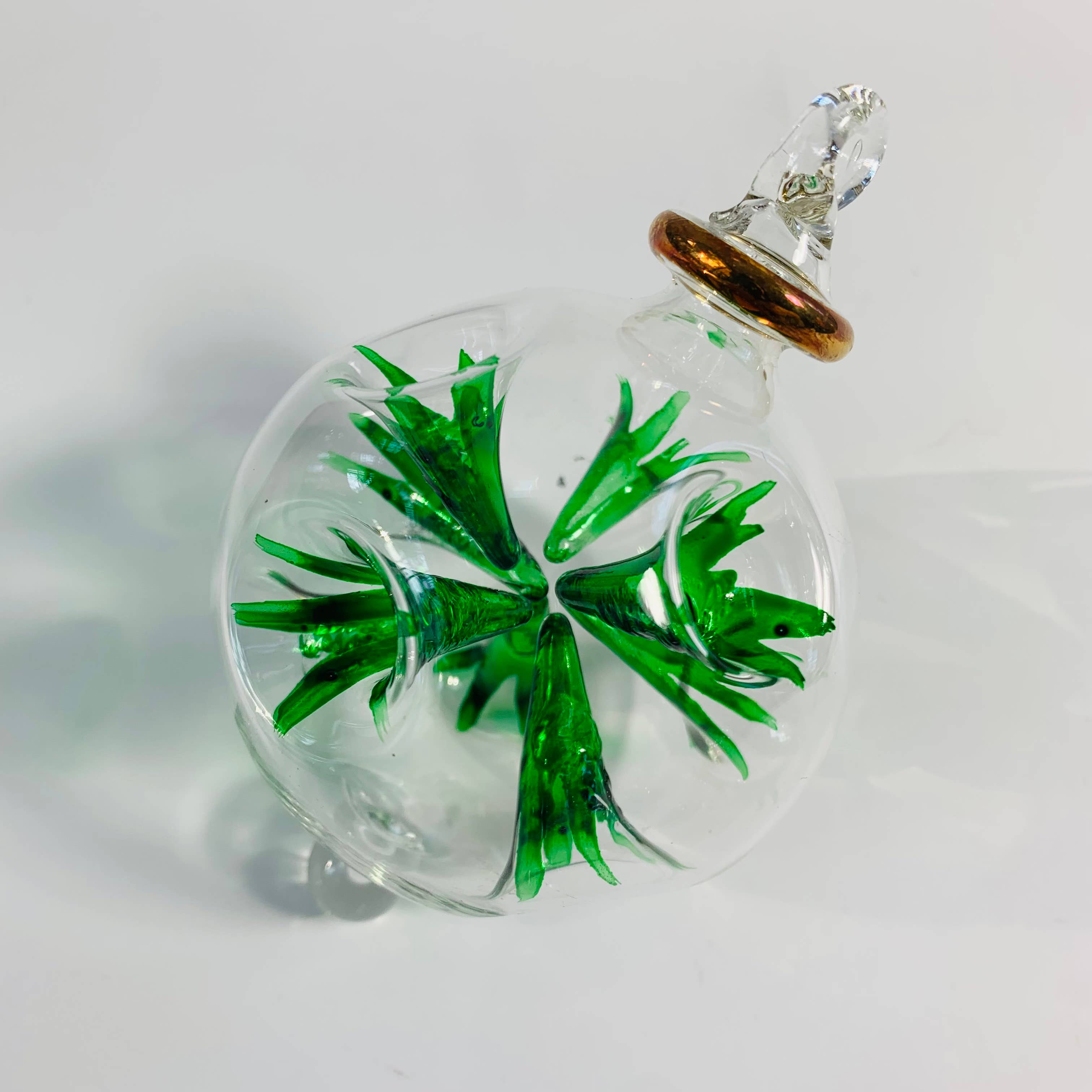 Blown Glass Small Ornament - Blossoms - Art Glass Haven