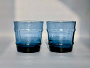 Vintage Libbey Bamboo Bash 8oz Rocks Glasses (Set of 2)