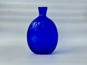 Hand-Blown Cobalt Blue Glass Vase by Pairpoint