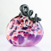 Handblown Glass Pumpkin - Pink