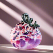 Handblown Glass Pumpkin - Pink